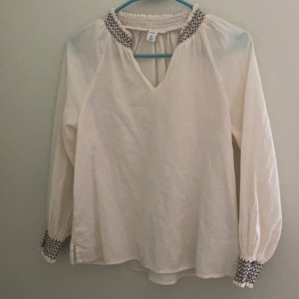 Old navy smocked detail top